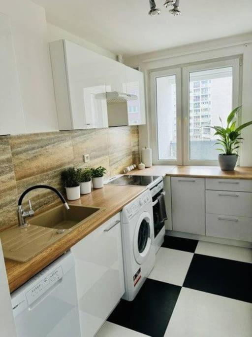 Apartment With Balcony Near Bulwary Wislane Wwa67 ワルシャワ エクステリア 写真